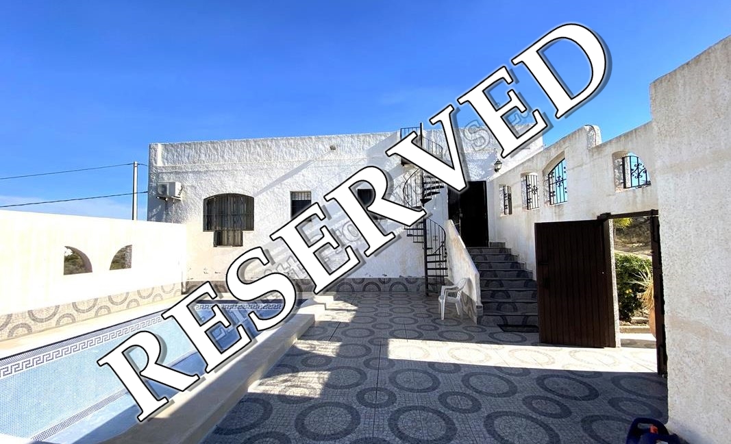 RESERVED Villa + Apartment in Mojácar REF: A1719