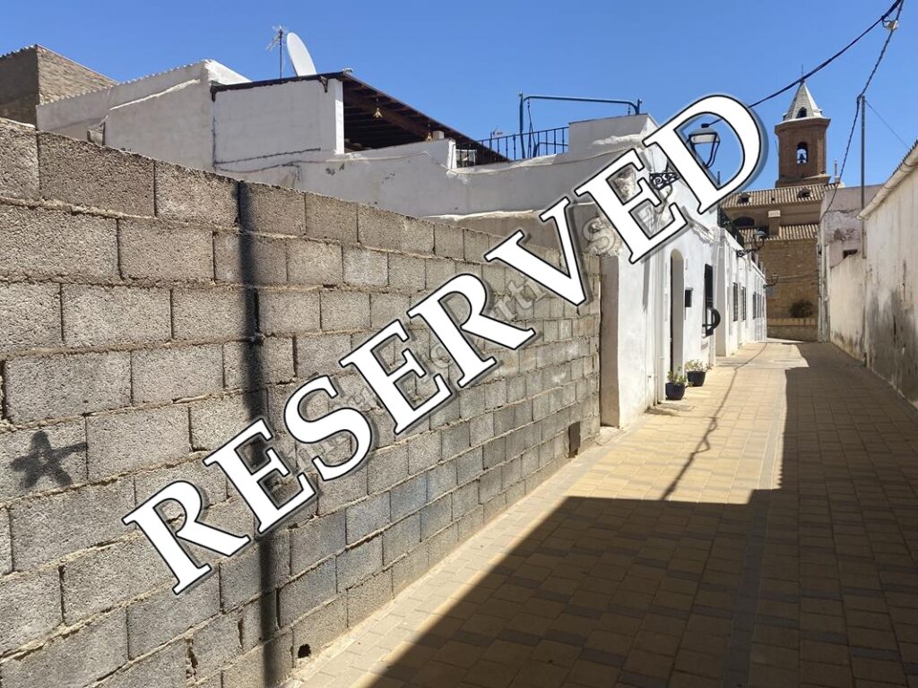 RESERVED Urban Land in Turre REF: A1733